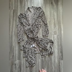 Leopard Wrap Dress